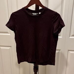 Uniqlo Dark Purple Short Sleeve Tee